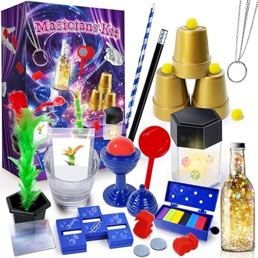 PATIFEED Kit de Magia, Set de Magia con Instrucciones para Realizar Cada Truco, Juguetes de Regalo para Niños de 6 7 8 9 10 11 12 Años | Ya disponible en tu tienda friki favorita! En mundofriki.es! PATIFEED Kit de Magia, Set de Magia con Instrucciones para Realizar Cada Truco, Juguetes de Regalo para Niños de 6 7 8 9 10 11 12 Años | Ya disponible en tu tienda friki favorita! En mundofriki.es!