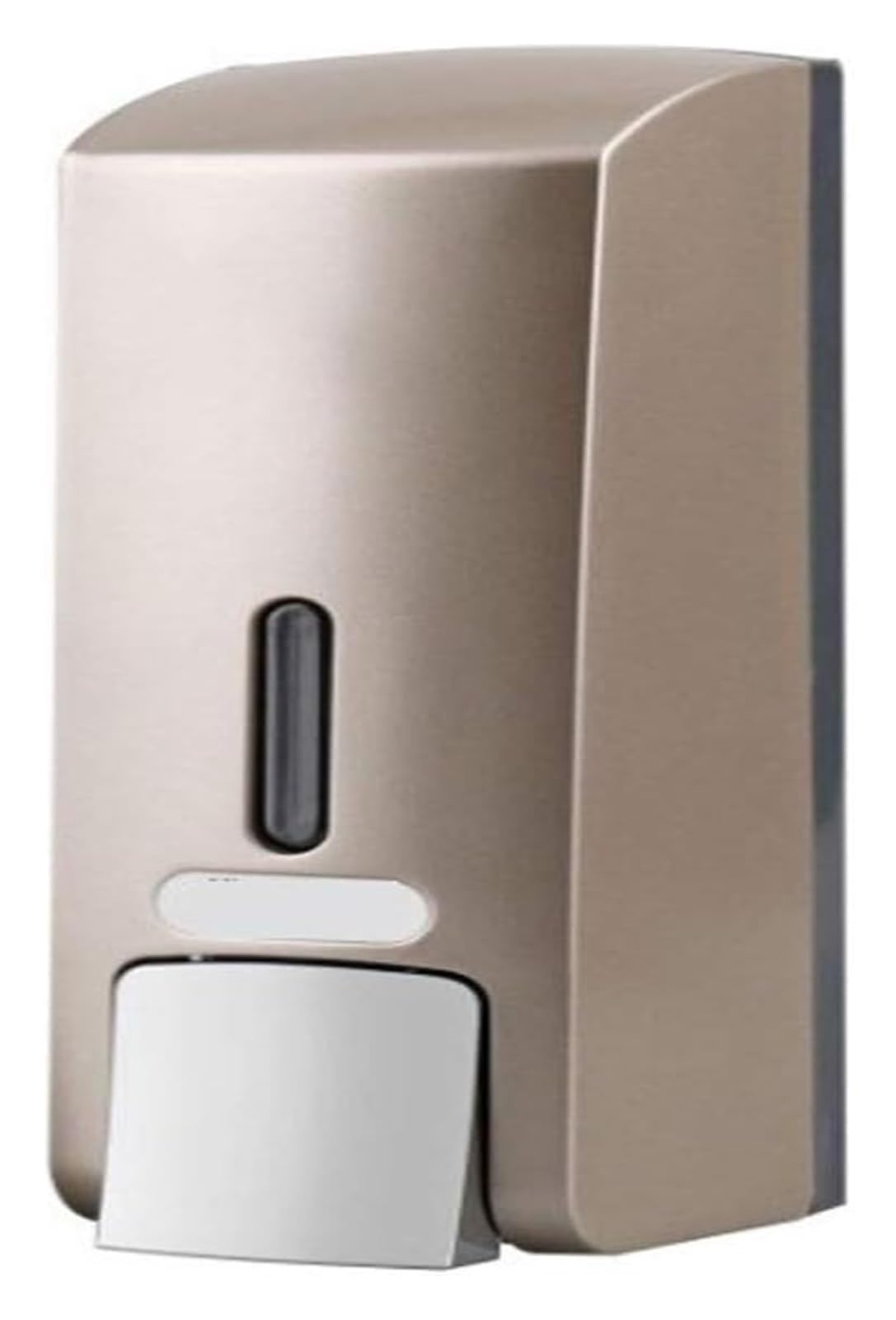 Wall Mounted Liquid Container, Manual Wall Mounted Soap Dispenser 1pcs Shampoo Shower Gel Kitchen Bath Hotel Multi 300ml(Gold,300ml)