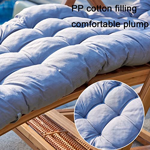 Cadeira de balanço dobrável ao ar livre, cadeira de balanço portátil com estrutura de bambu com peda