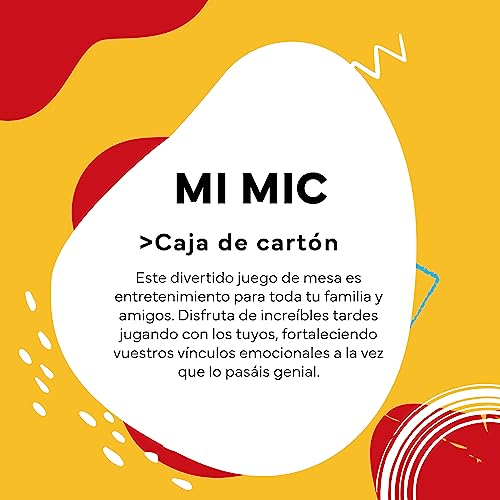 Cayro - Mi Mic - Giocattolo Multicolore Di Alta Qualità - Per Ragazzi E Ragazze - Creatività E L'immaginazione - Design Divertente - Compatte E Facile Da Trasportare - Juego ObservacióN - 4