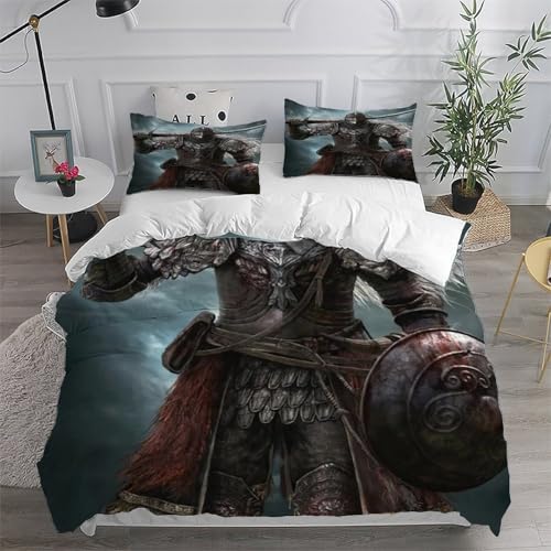 Parure de lit chevalier épée microfbre Super King 260x220cm - 6