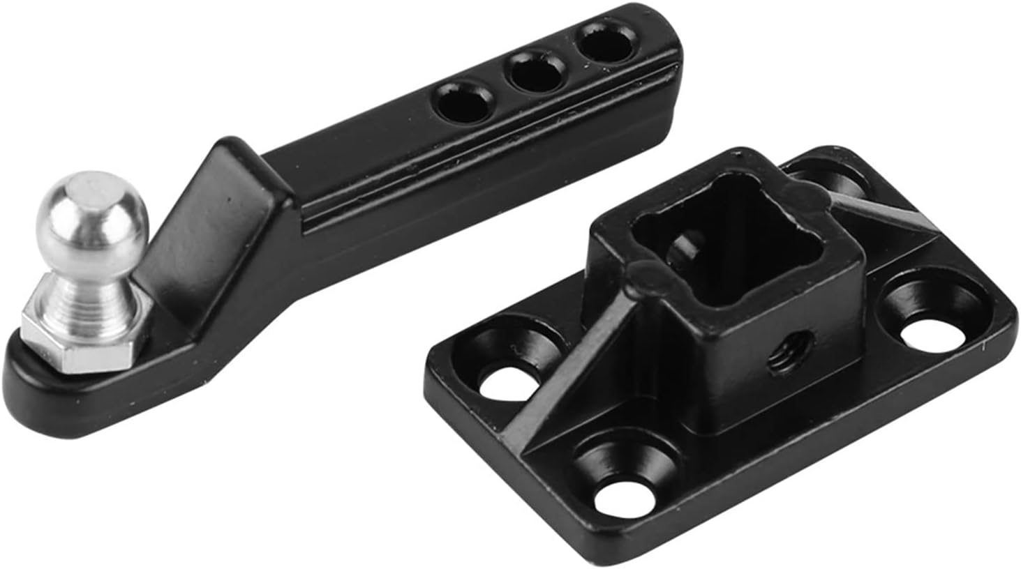 RC Car Tow Hook, Metal Tow Shackle Hook for Remote Control Axial Scx10 D90 Crawler Cars Hitch Trailer Model Parts