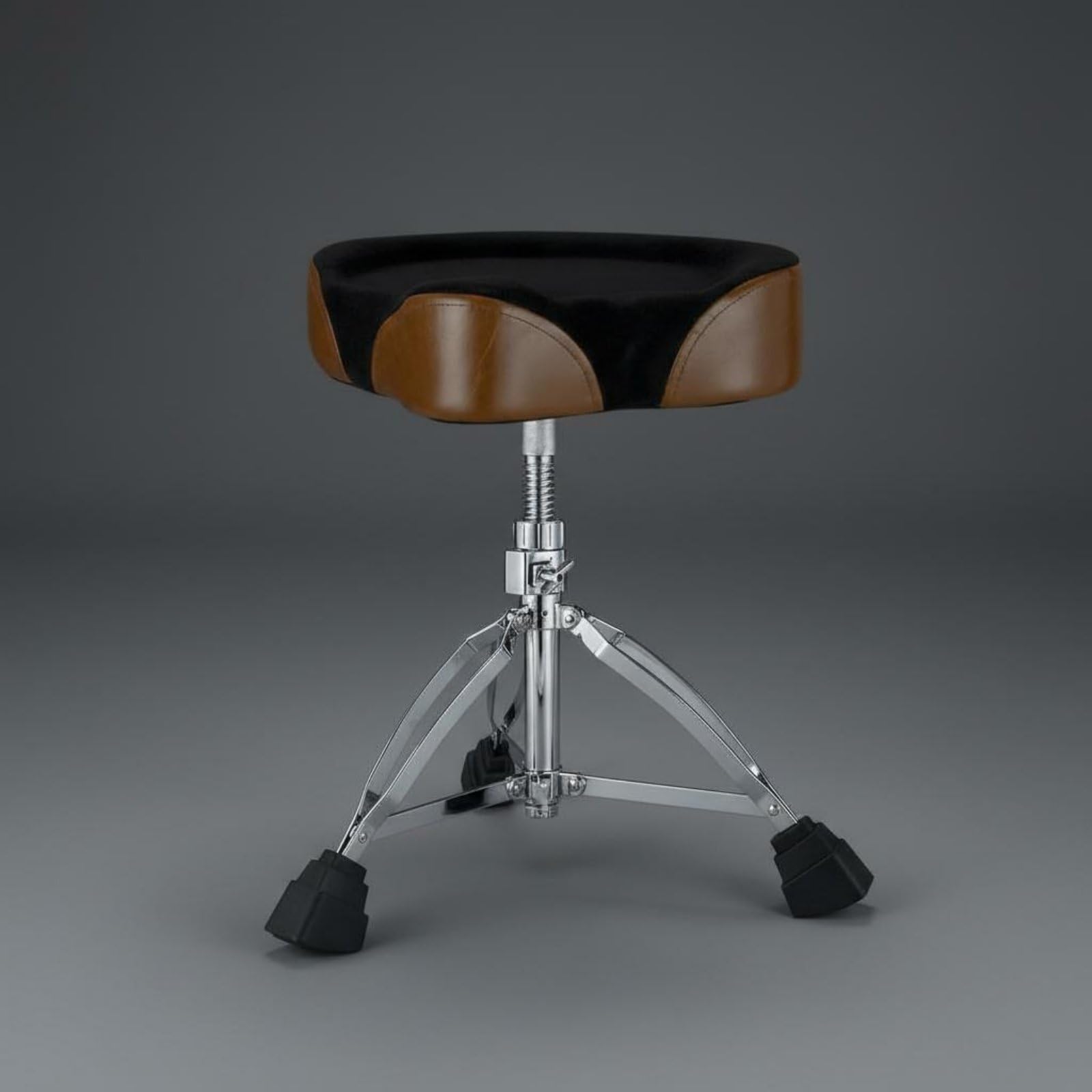 Sgabello da Batterista Rinforzato Trono Batteria Imbottitura Spessa Sgabello Regolabile per Sala Prove, Nero