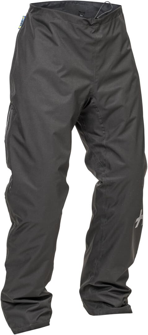 Bofallet Pantaloni antipioggia da moto, nero, XL