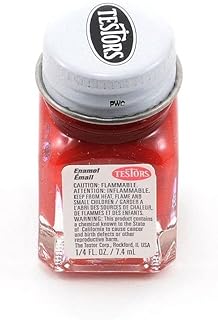 TESTORS1104TT 1104TT Dark Red Enamel Paint (1/4oz) TES1104TT TESTOR1104TT