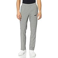 Puma Ess Logo Pants Tr Op Srl Pantaloni, Grigio (Medium Gray Heather B5)