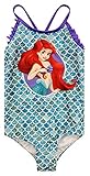 Disney Little Mermaid Princess Ariel Toddler Girls One Piece Bathing Suit Green/Purple 2T