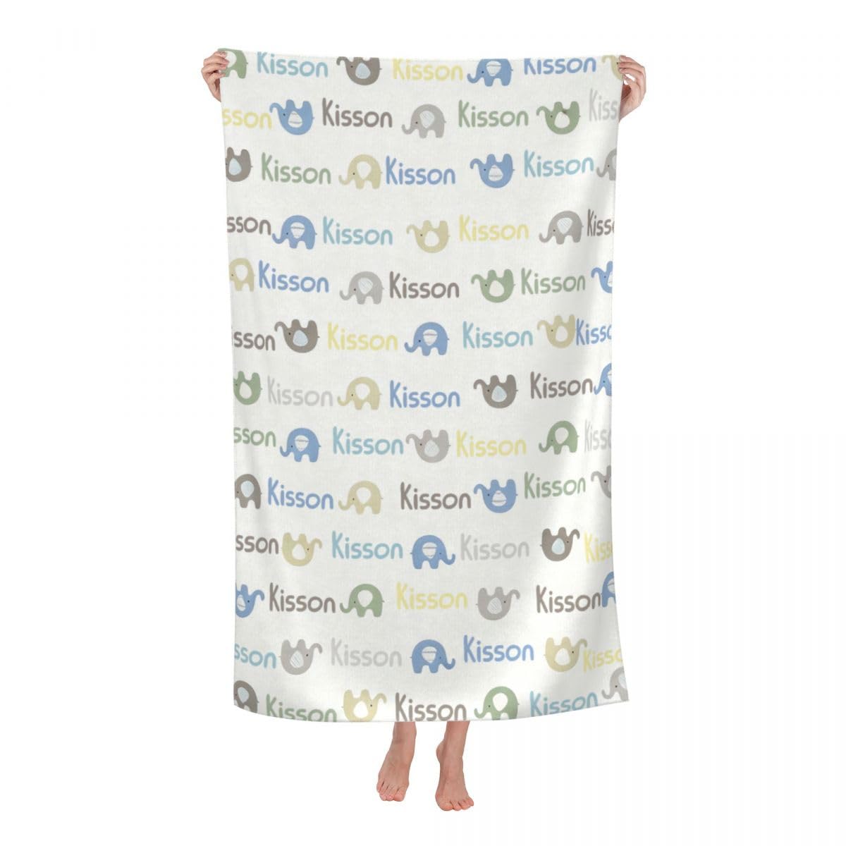 NGGBBDYGB Personalized Custom Beach Towels Logo Customized For Bachelorette Party
