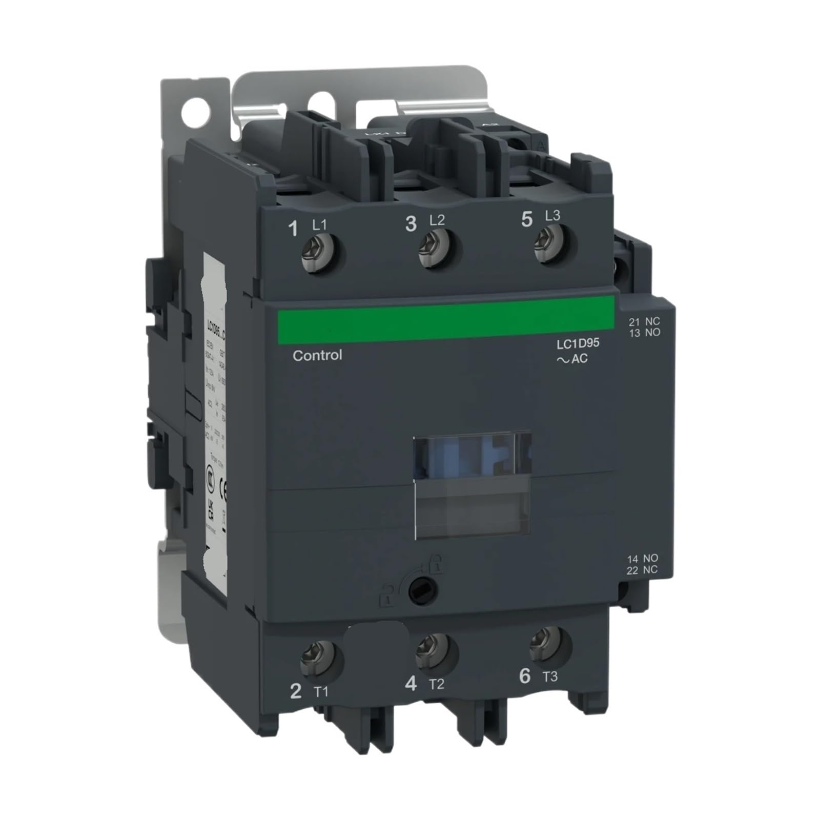 TPKMVGAP LC1D95 LC1D95F7 LC1D95F7C contactor - 3P(3 NO) - AC-3 - = 440 V 95 A - 110 V AC 50/60 Hz coil