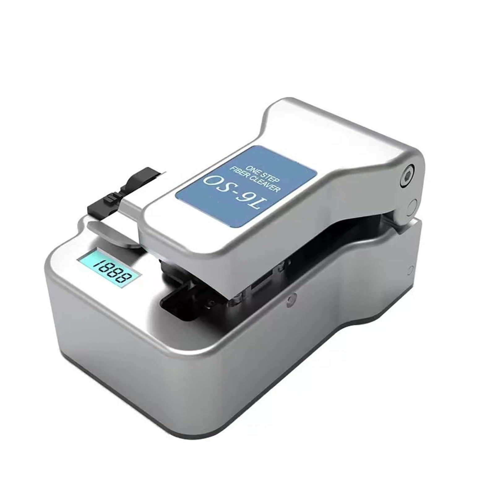 Cortadora Fibra Optica, Cuchilla de fibra Cuchilla de corte de fibra óptica de un solo paso OS- 9L Cuchilla digital Cuchilla de contador automática FTTH(Bianco)