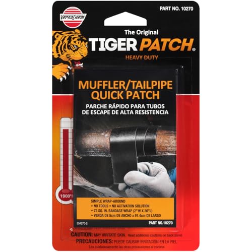 Image of Versachem Tiger Patch Muffler & TAILPIPE WRAP - 2 INCH X 36 INCH