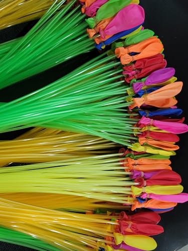 Generic BlueSea water ballon quick fill toy 111 count mixed color (222)