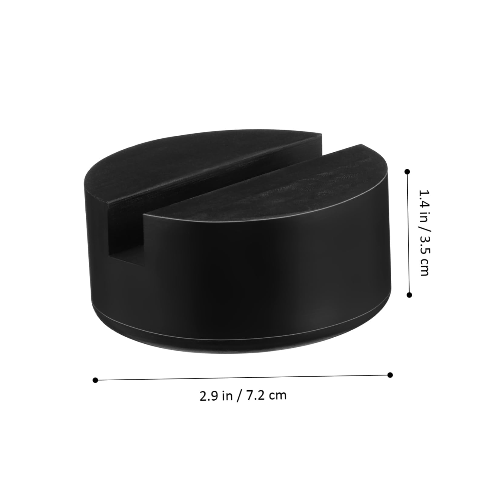 Zerodeko 3 Set Blocco Di Gomma Messa A Martinetto Per Auto Gomme Veicolo Zecche Cuscinetto Jack Universale Cuscinetti Per Martinetti Da Pavimento Gomma Da Cancellare Nero 4 Pezzi * 3