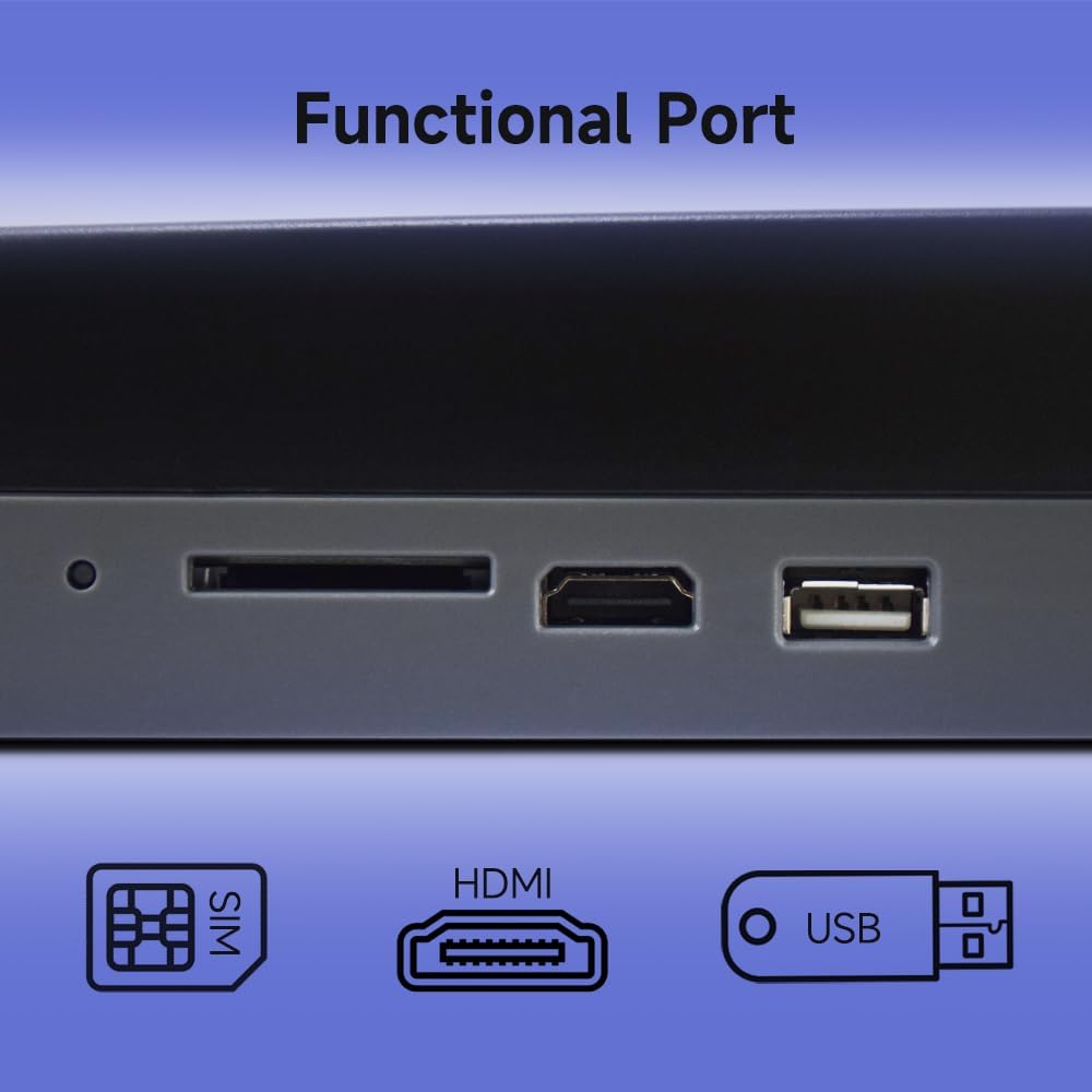 19.5 car Overhead Flip Down Monitor Screen Dispaly 1080P Video HD Digital TFT Screen Wide Screen Ultra Thin Mounted Car Roof Player HDMI IR FM USB SD