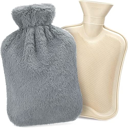 Lot De 3 Bouillottes En Caoutchouc - 2L Chacune - Multicouleur - Neuf