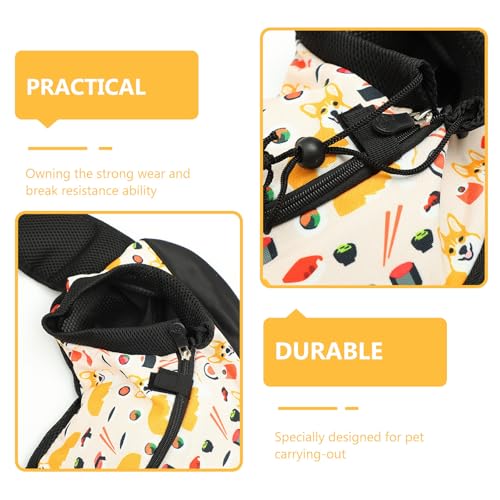 Bolsa de transporte para perros transpirable que evita el agobio de tu mascota 4