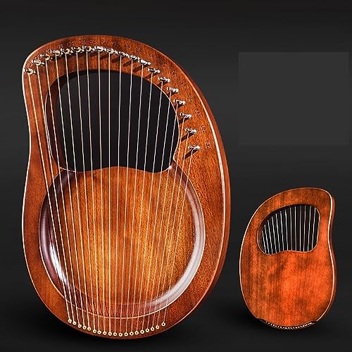 BAMFY ���C�A�[�n�[�v 16,19�� ���C�� �G�Ճn�[�v �N���V�b�N �g���f�B�V���i�� �|�[�^�u�� �v���t�F�b�V���i�� �y�� ��l�p �L�b�Y ���S��(19-string-Board-Vintage)