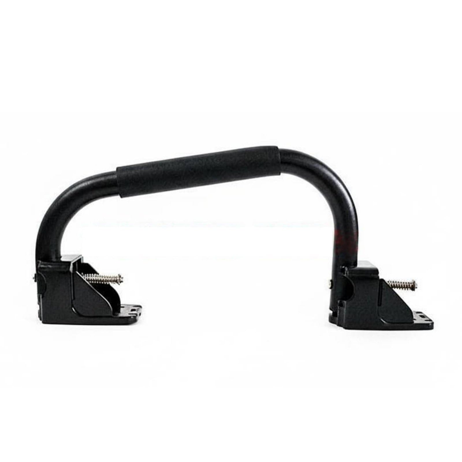 Manija Plegable para Vehículo Barra de Agarre Pasamanos de Puerta Asa de Apoyo Agarradera Plegable con Diseño Compacto y Ahorro de Espacio Aluminio, Negro, S