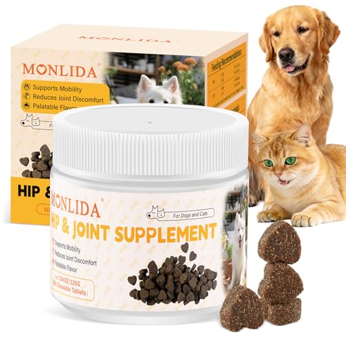 Monlida Hip & Joint Health Supplement for Dogs and Cats（150