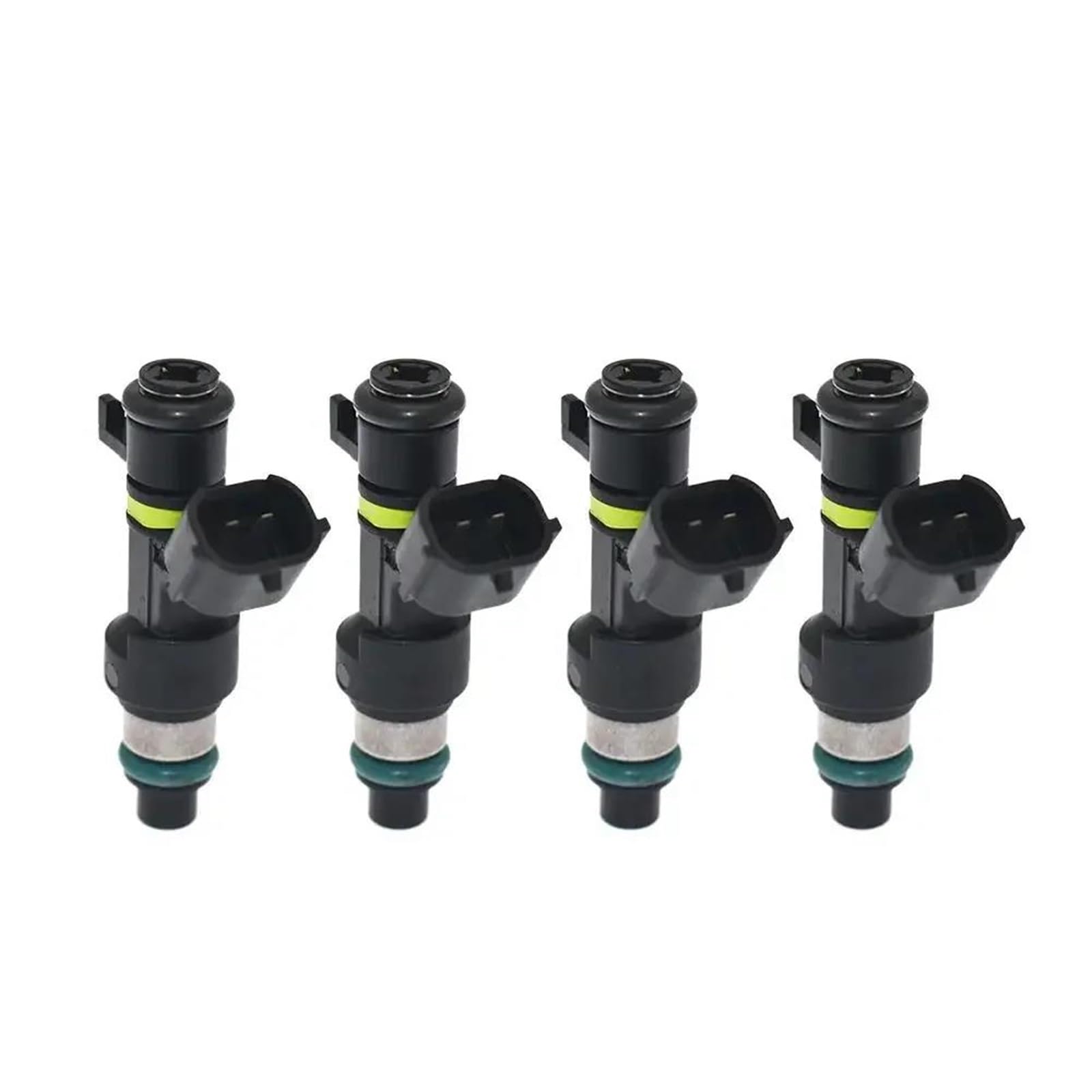 Trfbd 4Pcs 1/ Fuel Injector H025241 For Nissan For Qashqai Mk1 J10 Mr20de 2.0 Car Replacement Adapter Nozzle(4Pcs)