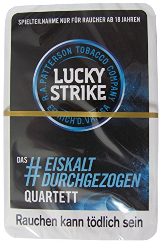 Preisvergleich Produktbild Lucky Strike - Eiskalt durchgezogen - Quartett - Spielkarten