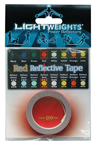 LightWeights Stealth Reflective Tape Red 100