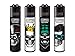 Produktbild Clipper® - Skull Heads - 4er Set - inkl. exkl. CKS Filtertip