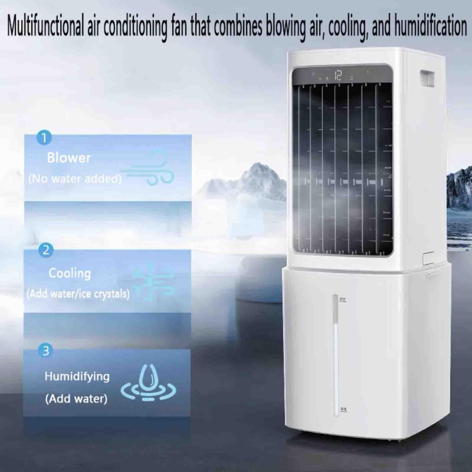 Aire acondicionado portátil con sistema de refrigeración por evaporación