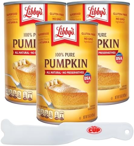 Amazon.com : Libbys 100% Pure Pumpkin, 15-Ounce Cans (Pack of 24) : Pie ...