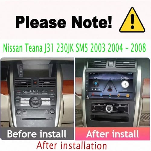 Pantalla de coche 2 DIN para Mitsubishi Delica D5 con Android Auto inalámbrico 6
