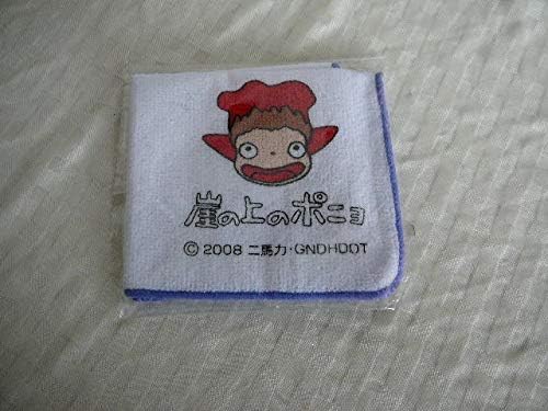 Amazon Co Jp 崖の上のポニョ ２００８ 二馬力gndhddt タオルハンカチ スタジオジブリ 白 ホワイト 宮崎駿 服 ファッション小物