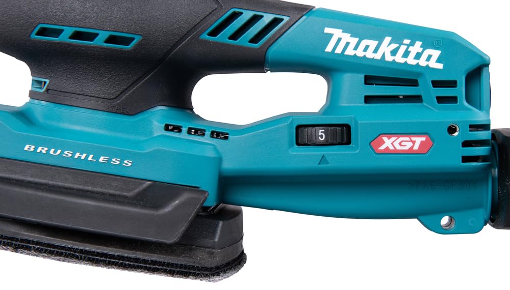 Makita BO006CGZ - Levigatrice a delta a batteria 40 V max. / 100 x 150 mm (senza caricatore e batterie)