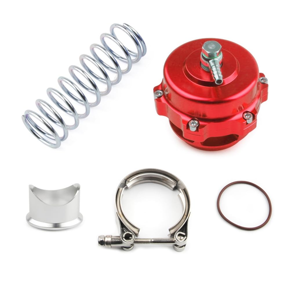 Onchdbfhuu Car Modification Turbine Pressure Relief Valve Exhaust Valve 50mm Bov Turbine Vent Valve