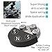 MUTUACTOR Neodymium Rubber Coated Base Heavy Duty,4Pack Powerful M6 Female Threaded Hole Rubber Mounting Magnet,Anti-Rust Waterproof Super Strong Magnetic Mounting for Home,Office and Garage