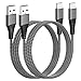Price comparison product image iPhone Charger Cable 1M 2Pack[Apple MFi Certified], USB to Lightning Cable 1M Nylon iPhone Cables for Apple iPhone 14 13 12 Pro Max XR XS 8 7 6 5 SE iPad