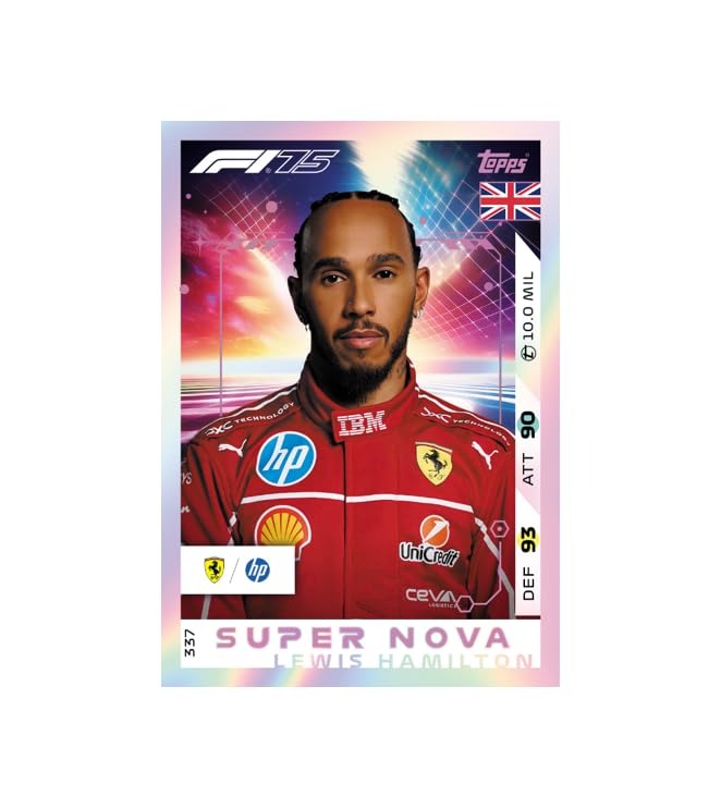 Image of Topps Turbo Attax Formula 1 2025 Trading and Collectible Card Game (Big Value Pack)