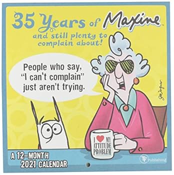Calendar Maxine 2021 Calendar Book