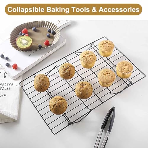 Grille de refroidissement anti-adhésive et pliable pour la cuisson