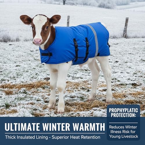 Mantas de cabra para invierno impermeables y gruesas protectoras 3