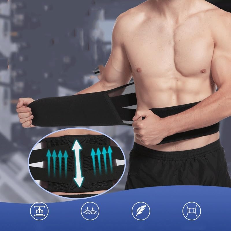 Faja deportiva para cinturon abdominal y lumbar talla Large miniatura 3