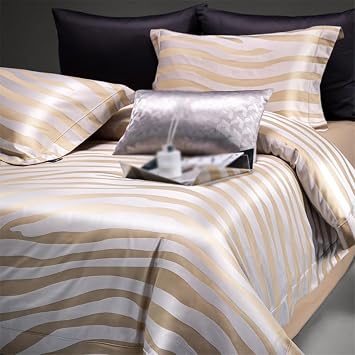 Bed Sheet Set 4-Piece Satin Bonnet Bedding