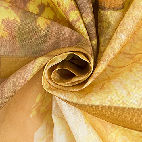 LB Fall Pumpkin and Maple Leaf Shower Curtain Set #TOP7