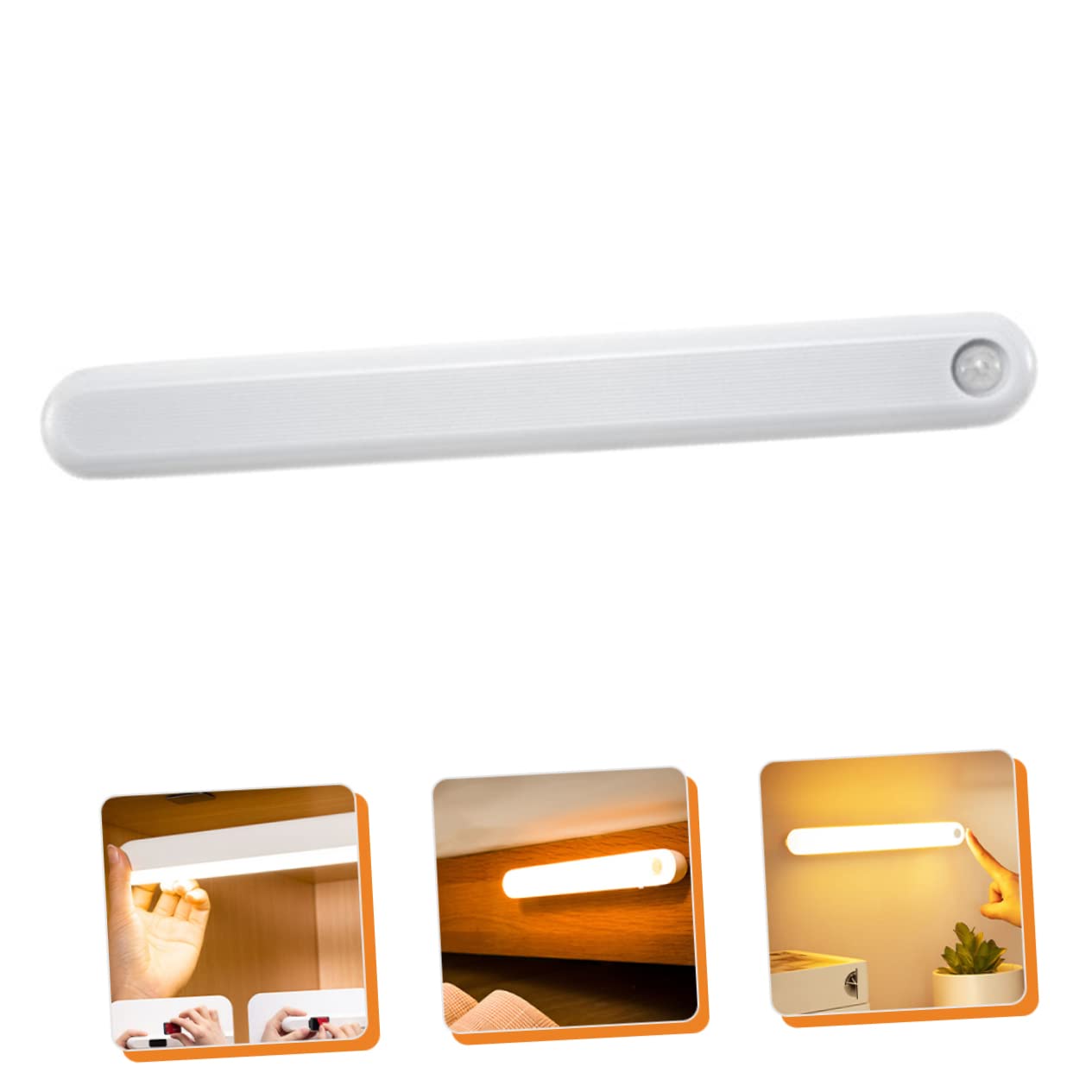 QYYZTQY Lampada da Allattamento Luce Notturna Portatile Batteria al Litio Luci notturne a LED Bianche sensibili alla Luce per armadietti per Bambini