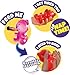 Eolo Toys - Gummymals Pink. Interactive Super Squishy Gummy Bear Style pet with Over 20 Sounds and Reactions for Children Aged 4 and Up