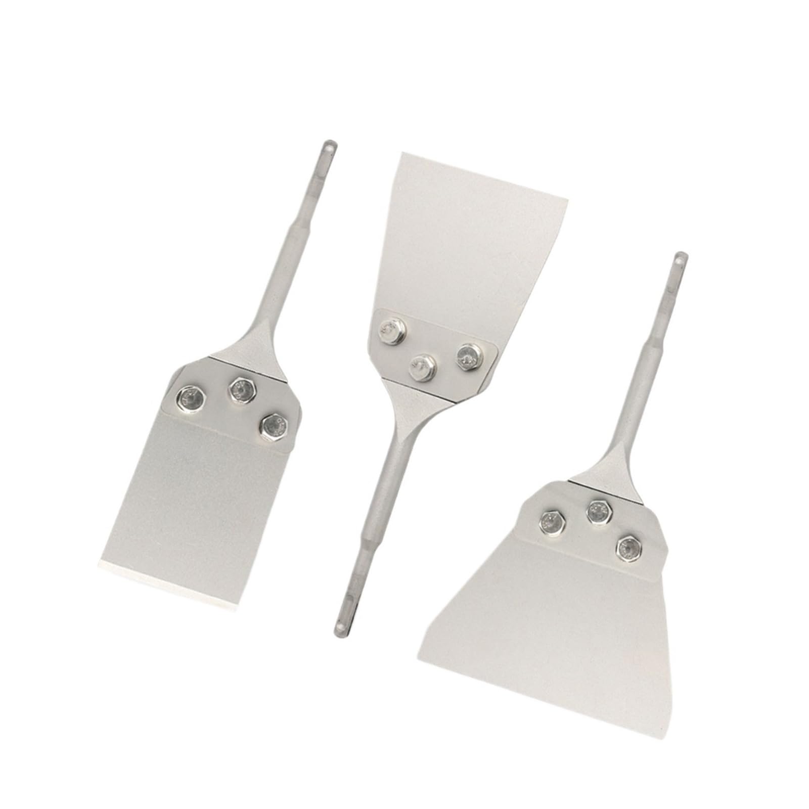 Raspador de Suelo SDS/Plus, Martillo eléctrico, Insertos reemplazables, cincel desincrustante, Pala for Azulejos, Ladrillos, hormigón, Paredes, Herramientas de extracción(5Pcs A)