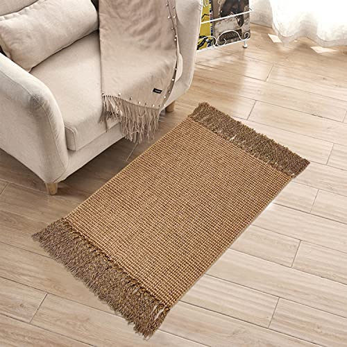 Fixseed Small Outdoor Rug 2 X 3 Feet Boho Cotton Rugs With Tassels Hand Woven Area Rugs For Entryway Living Room Kitchen Bedroom Door Mats Carpets #TOP1