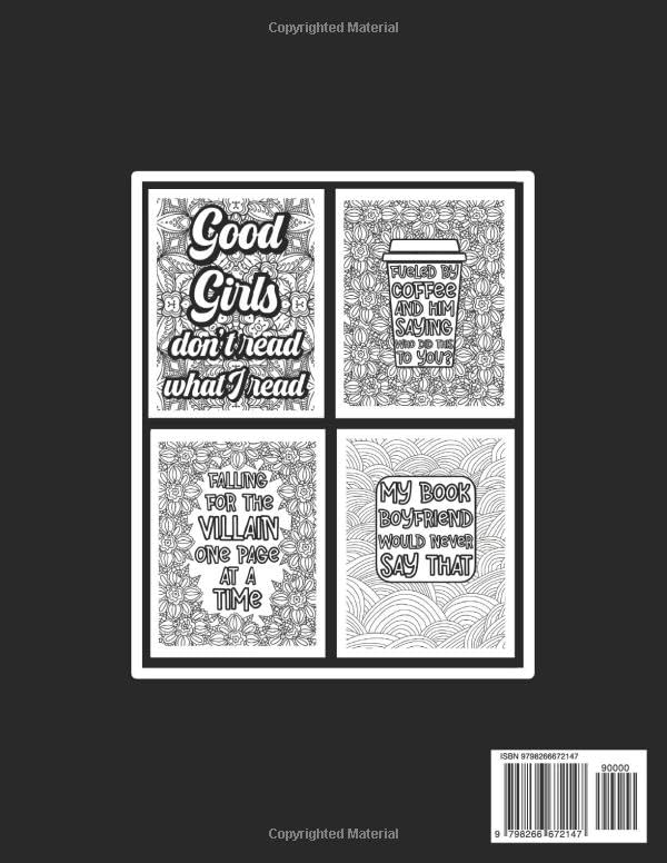 Spicy Bookish Coloring Book: For Romance Book Lovers - Image 2