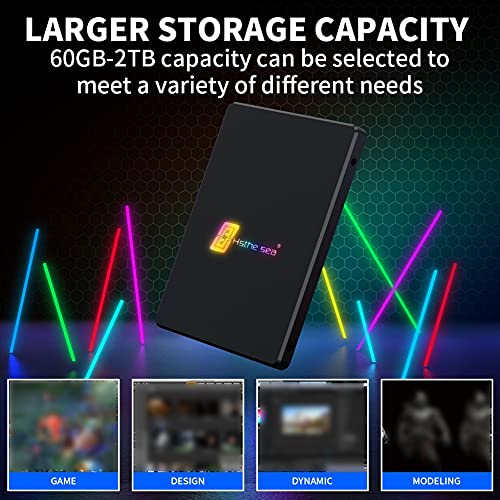 BHJ SSD Externe Festplatte Portable USB 3.0 kompatible Speicherlaufwerk für Mac PC Computer Desktopaptop – Bild 5