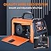 PANERGYRIC 160A MIG Welder,110V/220V Dual Voltage 3 in 1 Welder Flux Core Welder Gasless MIG/Lift TIG/Stick Big LED Digital Display Portable Welding Machine for Beginners IGBT Inverter Welder