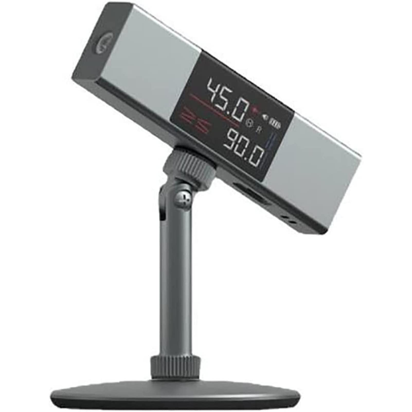 Inclinómetro Digital De Transportador Infrarrojo, Inclinómetro Digital De Transportador L-as-er, Regla De Medición De Ángulo con Marcado Bidireccional, Buscador De Ángulo De Pantalla LCD Grande